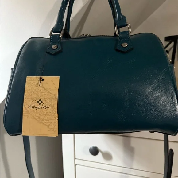 Patricia Nash tooled satchel NWT MSRP $269 - Picture 3 of 12